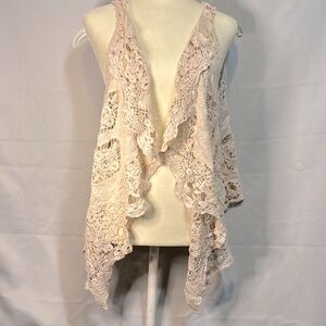 Nwot Crocheted Coverup, M/L